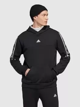 Image of adidas Sportswear Sportswear BrandLove Hoodie - Black, Size XS, Men