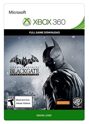 image of Batman Arkham Origins Blackgate Xbox 360 Game