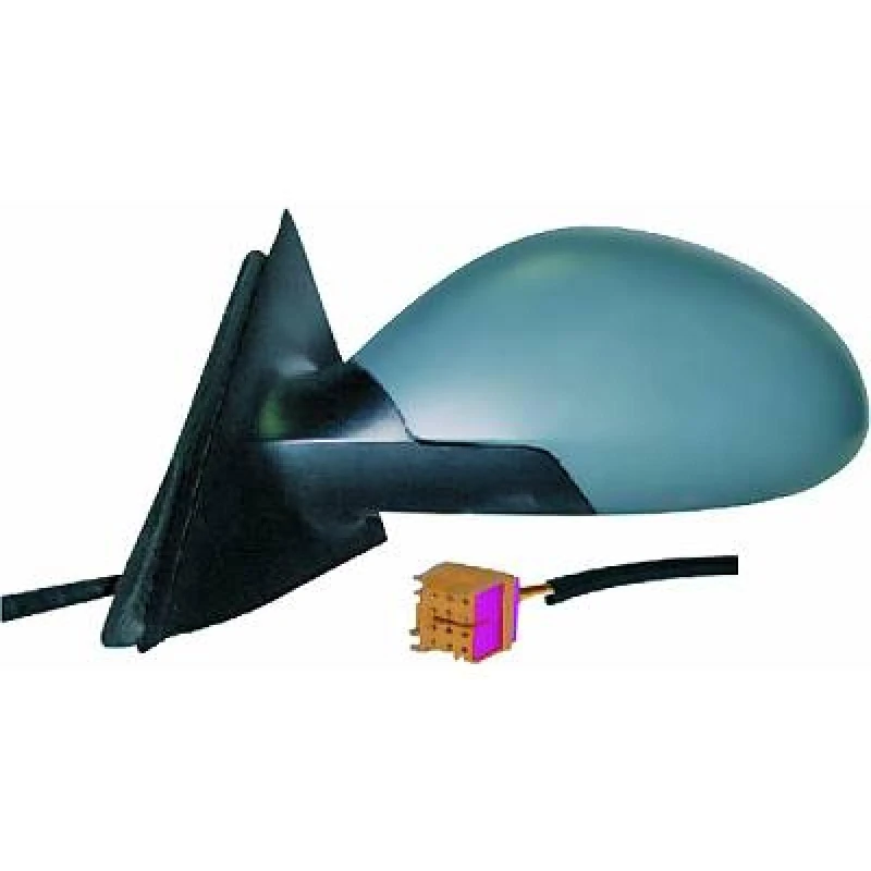 Image of DIEDERICHS 7425224 Wing mirror Right, Complete Mirror, primed Outside Mirror (50)