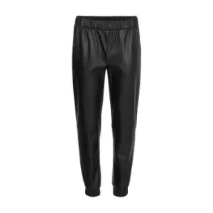 Image of Calvin Klein PU Jogging Pants - Black