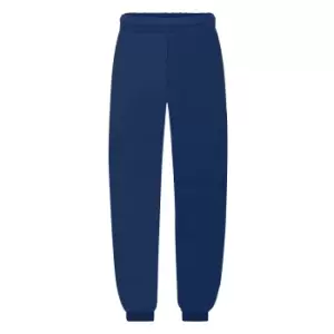 Image of Fruit Of The Loom Childrens/Kids Unisex Jog Pants / Jogging Bottoms (9-11) (Navy)