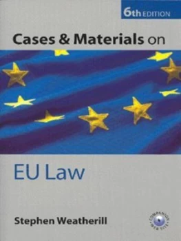 Image of Cases and Materials on Eu Law by Stephen Weatherill and Stephen Weatherill Book