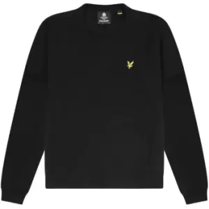 image of Lyle and Scott Lyle and Scott Crew Neck Jumper Womens - Black