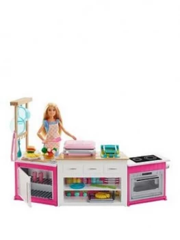 image of Barbie Ultimate Kitchen With Doll