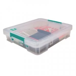 image of StoreStack 9 Litre Clear W430xD360xH90mm Storage Box RB75897