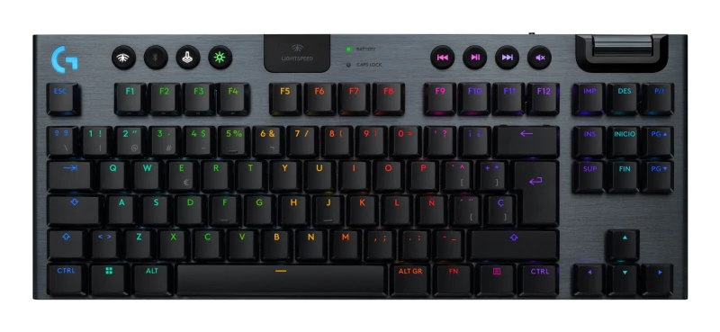Image of Logitech G G915 X LIGHTSPEED TKL keyboard Gaming USB + RF Wireless + B