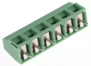 image of Phoenix Contact 1729160 Terminal Block, Wire To Brd, 6Pos, 16Awg