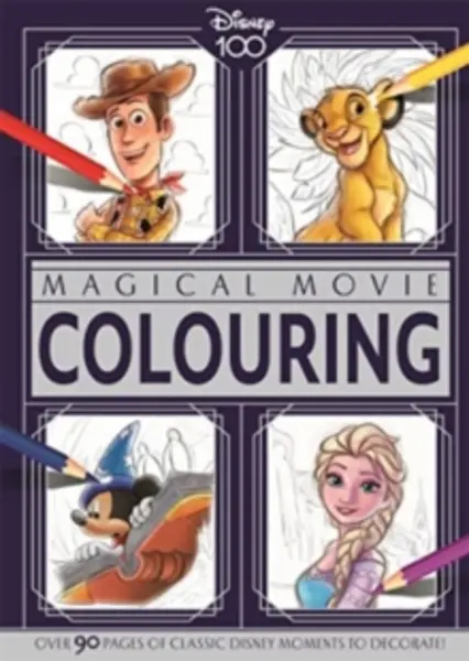Image of Disney D100: Magical Movie Colouring Paperback / softback