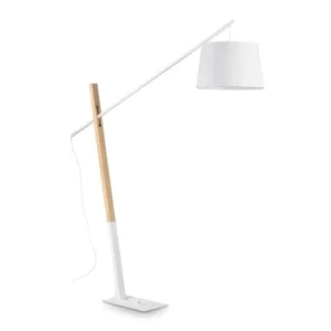 image of Eminent 1 Light Floor Lamp White