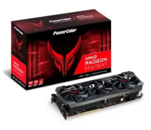 image of PowerColor Radeon RX 6750 XT 12GB Red Devil Graphics Card