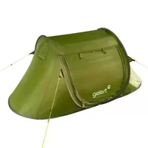 image of Gelert Pop Up 2 Person Tent - Green