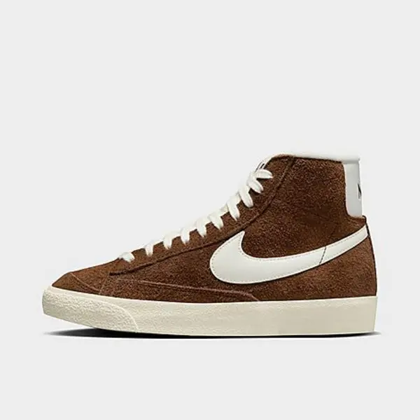 Image of Nike Blazer Mid 77 Trainers Cacao Wow Sail Coconut Milk Black, 8