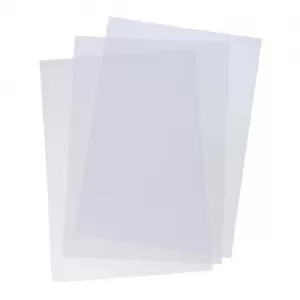 Image of Office A3 Comb Binding Covers PVC 190 Micron Clear Pack 100 936151