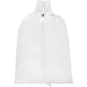 Image of Bullet Oriole Drawstring Bag (One Size) (White)