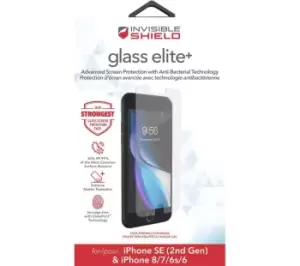 image of ZAGG InvisibleShield Glass Elite iPhone SE / 8 / 7 / 6s / 6 Screen Protector