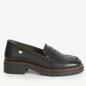 Image of Barbour Womens Velma Leather Loafers - UK 4