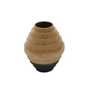 Image of Olivia's Ombre Ridge Vase Large
