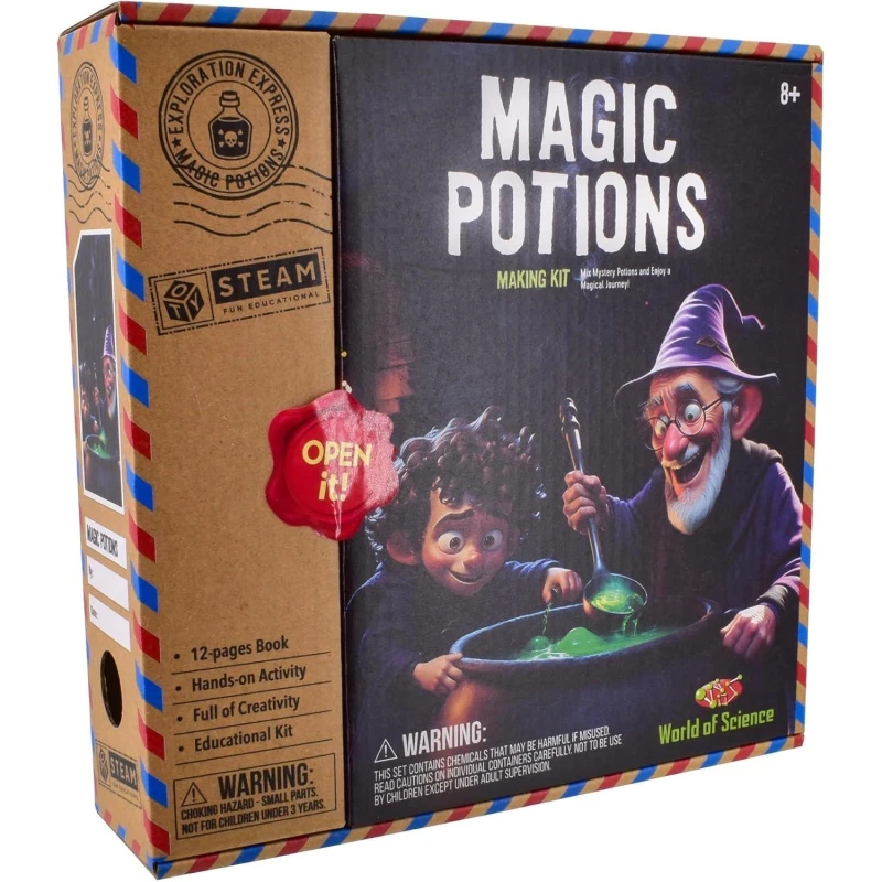 Image of Kandytoys Kids Magic Potion Science Kit Multi Colour unisex One Size