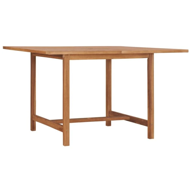 Image of VIDAXL Garden Dining Table 110x110x75cm Solid Wood Teak vidaXL 8720286817155