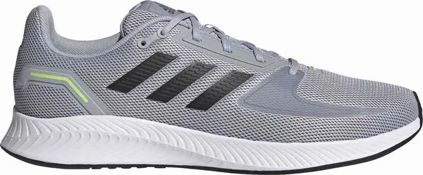 Image of adidas RUNFALCON 2.0 mens Running Trainers in Grey,8.5,6.5,7,7.5,8,8.5,9,9.5,10,10.5,11