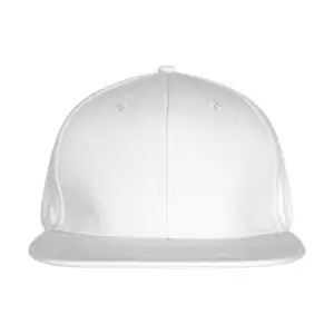 Image of Clique Unisex Adult Street Cap (One Size) (White)