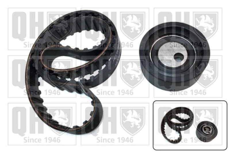 Image of QUINTON HAZELL Timing belt kit QUINTON HAZELL QBK427