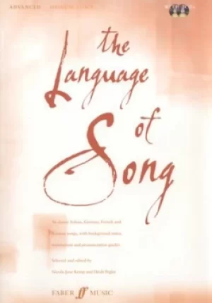 Image of The language of song Advanced by Nicola-Jane Kemp