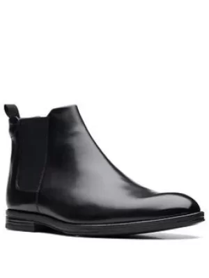 Image of Clarks Citistride Top Boot, Black, Size 11, Men
