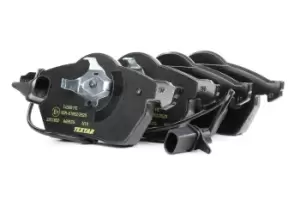 Image of TEXTAR Brake pad set VW,AUDI,SKODA 2301802 3BD698151,4B0698151AB,4B0698151E 4B0698151J,4B0698151M,4B0698151N,8E0698151F,8E0698151J,8E0698151K