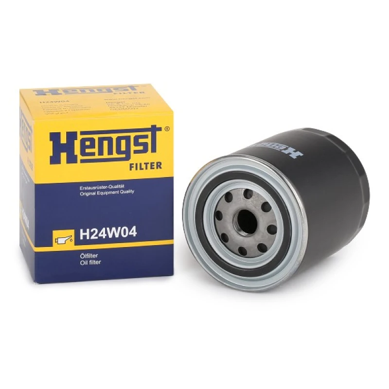 Image of Oil filter HENGST FILTER H24W04