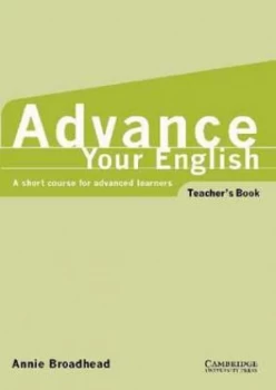 Image of Advance Your English by Annie Broadhead Book