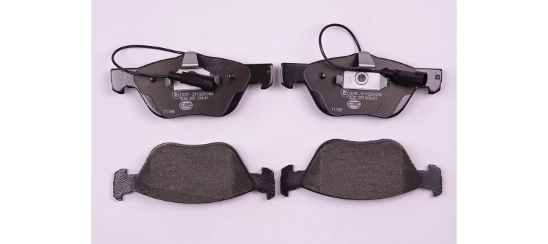 Image of HELLA Brake pad set HELLA 8DB 355 008-611