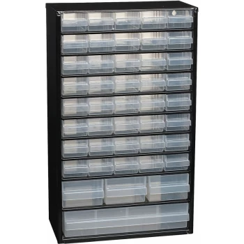 image of Raaco - 126762 C11-44 Steel Storage Cabinet 44 Drawer