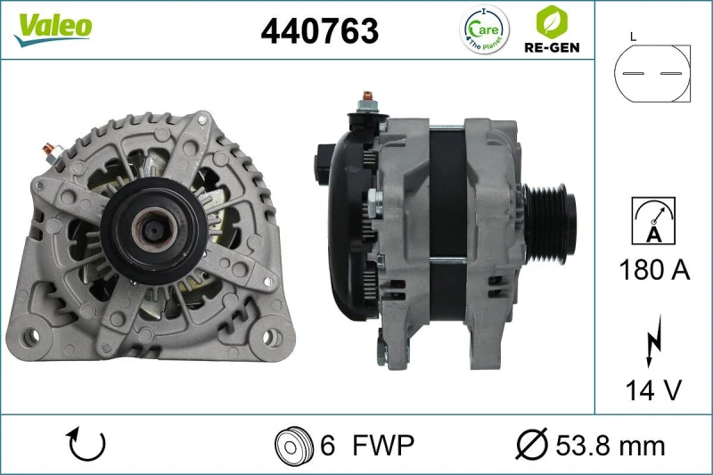 Image of Alternator VALEO 440763