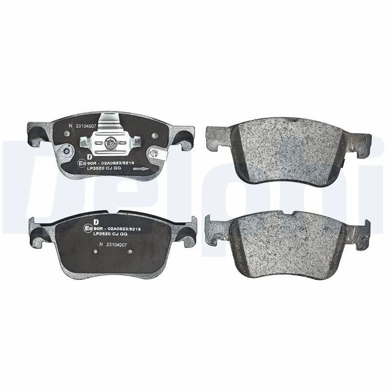 Image of DELPHI Brake pad set DELPHI LP3520