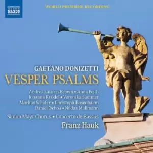 Image of Gaetano Donizetti Vesper Psalms by Gaetano Donizetti CD Album