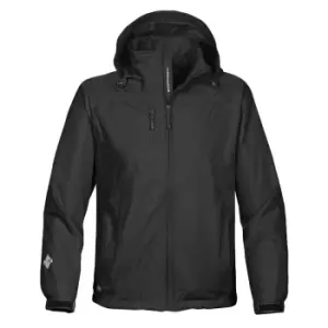 image of Stormtech Mens Stratus Light Shell Jacket (Waterproof & Breathable) (2XL) (Black)