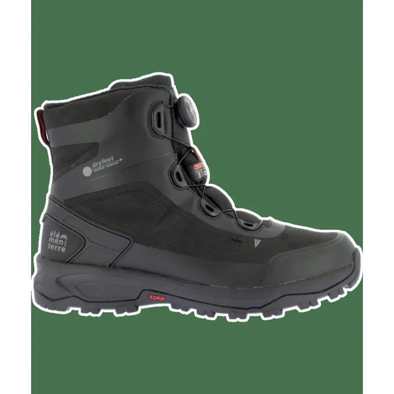 Image of Winter walking shoes Elementerre Hemlock Noir Unisex 42