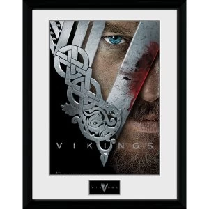 image of Vikings Keyart Collector Print