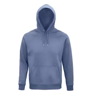 Image of SOLS Unisex Adult Stellar Organic Hoodie (XS) (Blue)