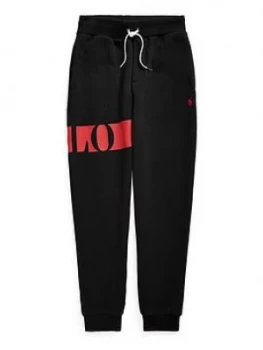 Image of Ralph Lauren Boys Polo Joggers - Black