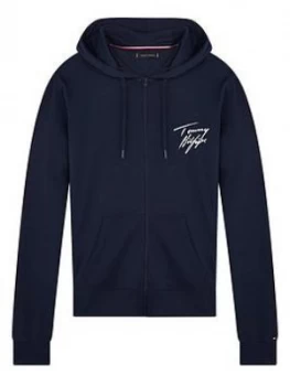 image of Tommy Hilfiger Lounge Hoodie - Navy