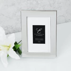 Image of Elegance Silver Plated Photo Frame (4 x 6)