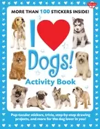 Image of i love dogs activity book pup tacular stickers trivia step by step drawing