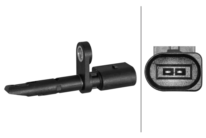 Image of HELLA ABS sensor HELLA 6PU 358 218-471