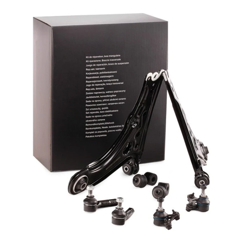 Image of RIDEX 772S0479 Control arm repair kit Front Axle, Control Arm Suspension Kit (772)