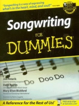 Image of Songwriting for Dummies by Jim Peterik Paperback