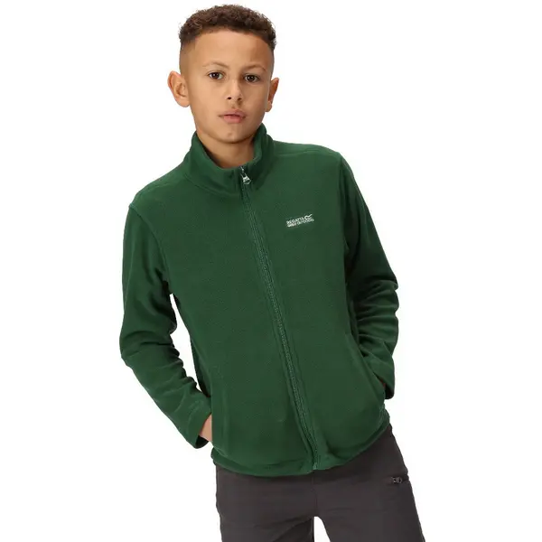 Image of Regatta Boys & Girls King Lightweight Fleece II Full Zip Fleece Jacket 11-12 Years - Chest 75-79cm (Height 146-152cm) Eden RKA147-HUK-11