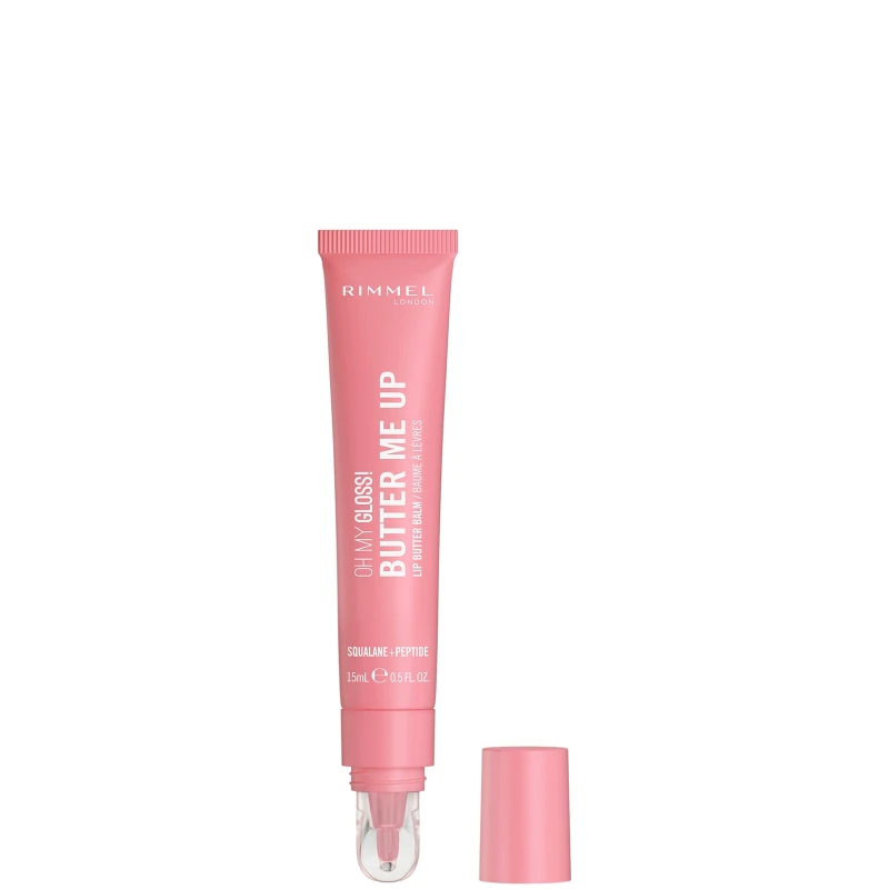 Image of Rimmel London Oh My Gloss! Butter Me Up Lip Butter Balm 15ml (Various Shades) - 003 Bubble Gum