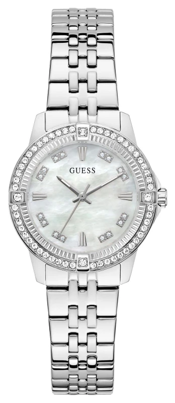 Image of GUESS GW1027L1 Colette Stone Set Bracelet Watch - W96420